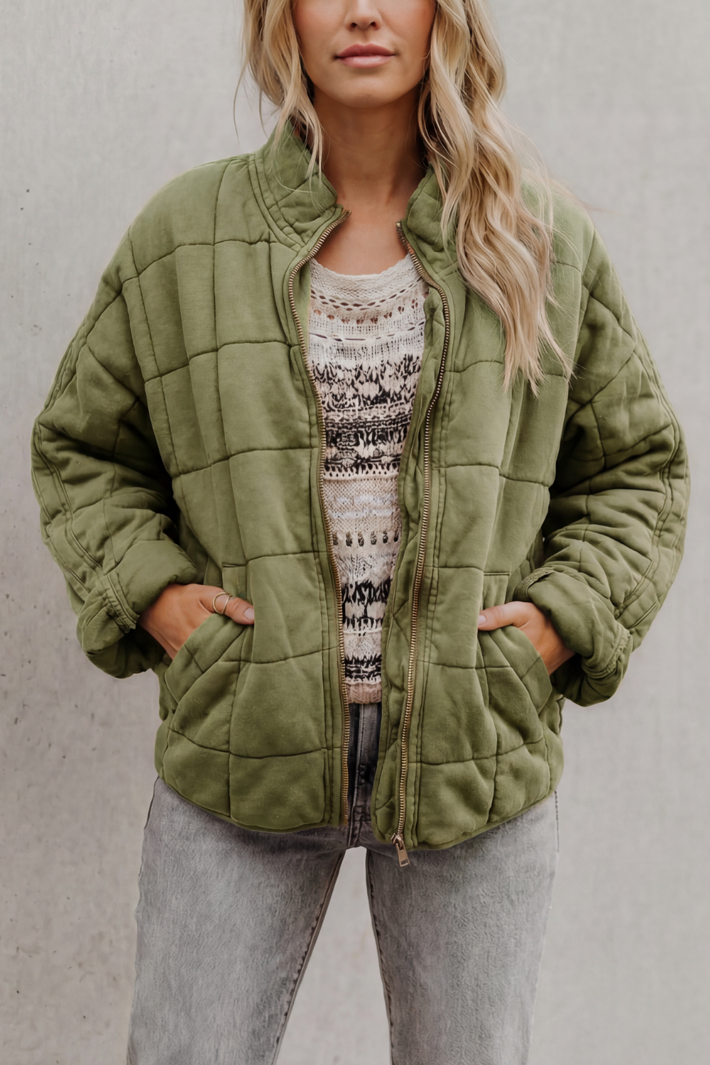Women's Quilted Everyday Jacket – Talia