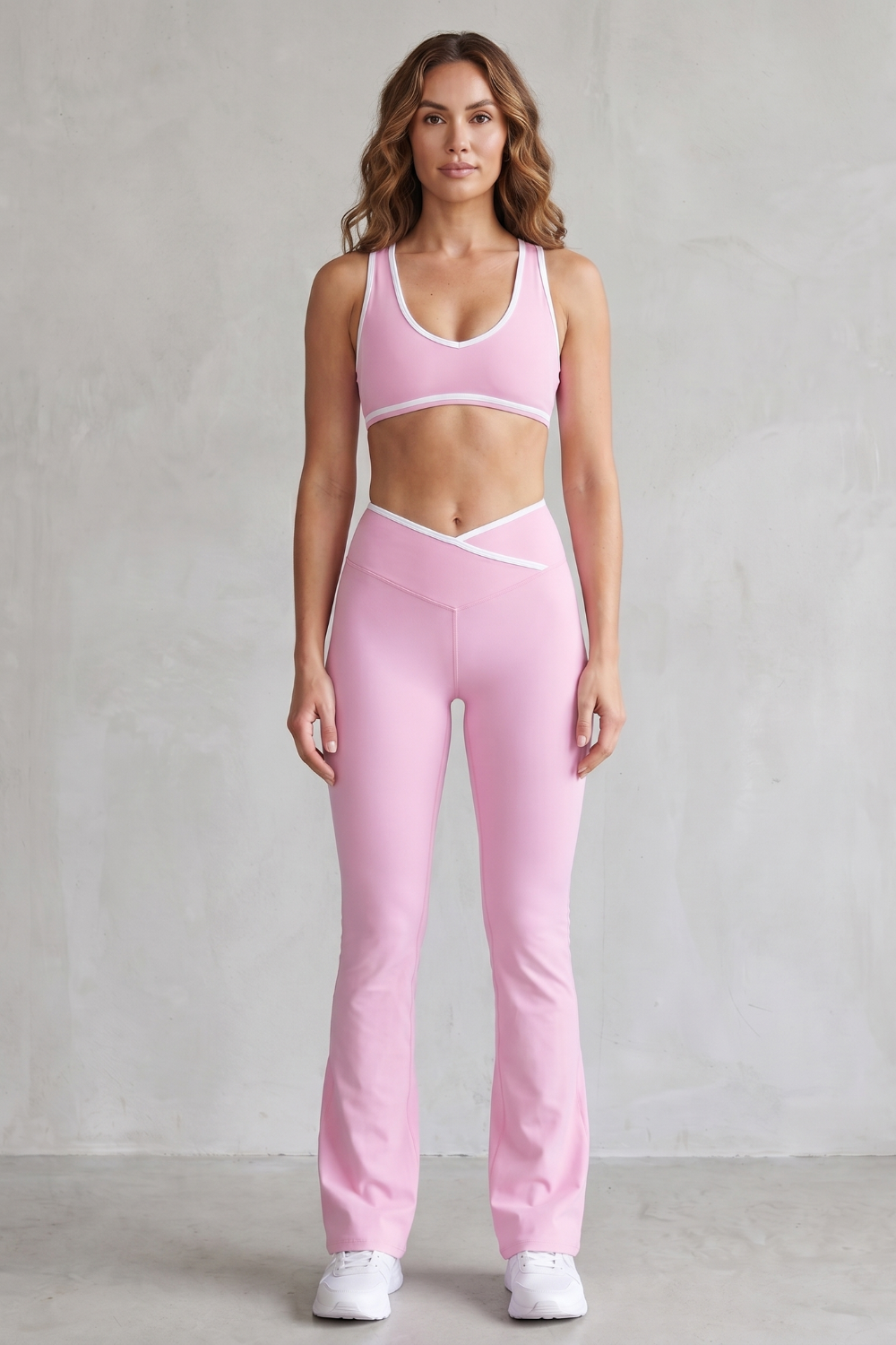 Women's Sports Bra and Flared Legging Co-ord Set - Athenaise