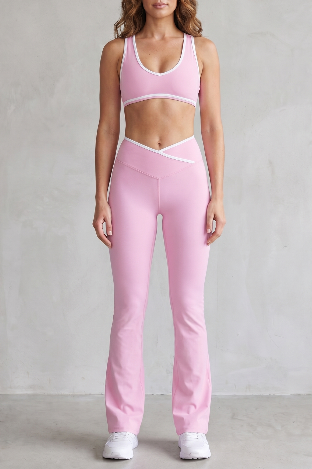 Women's Sports Bra and Flared Legging Co-ord Set - Athenaise