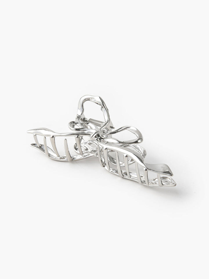 Phaedra Metallic Bow Hair Claw