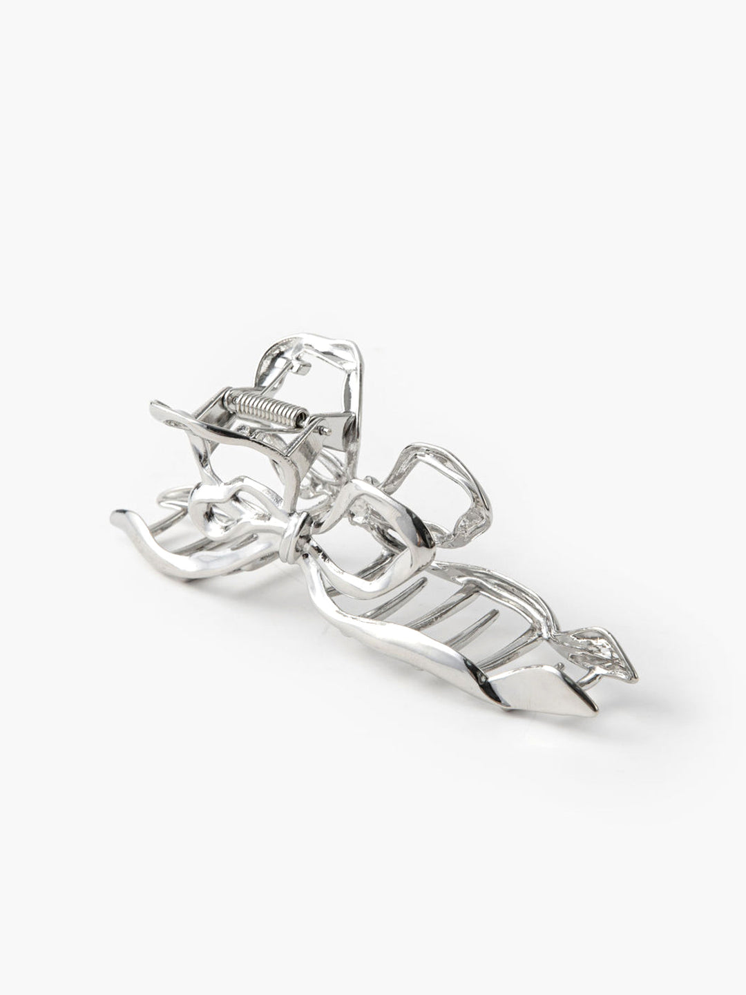 Phaedra Metallic Bow Hair Claw