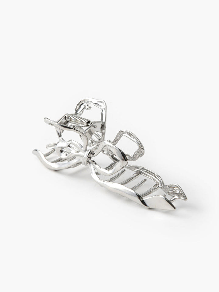 Phaedra Metallic Bow Hair Claw