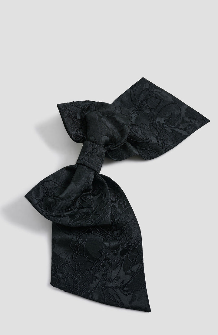 Elspeth Black Bow Hairclip