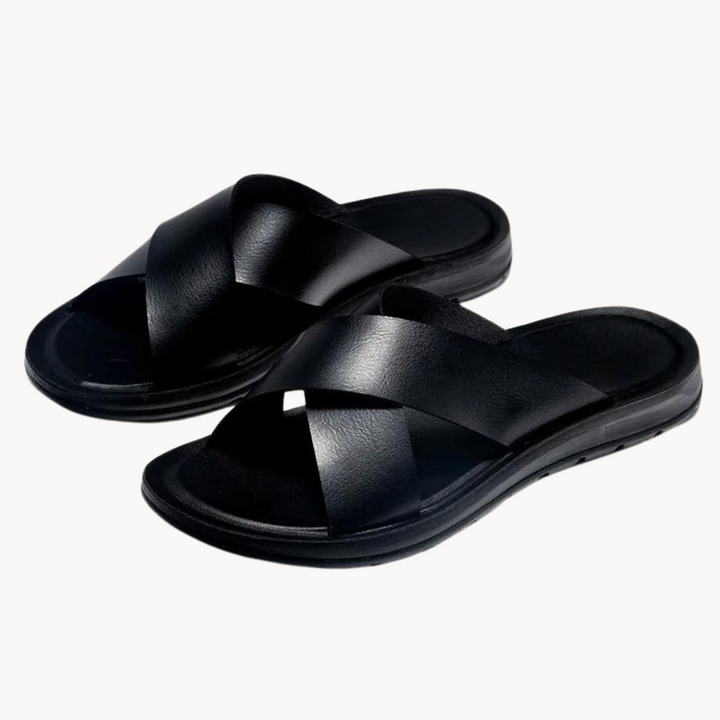 Odyssey Leather Crossover Sandal