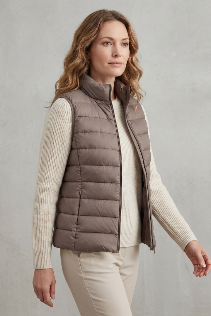 Women's Lightweight Layering Puffer Vest – Marlowe