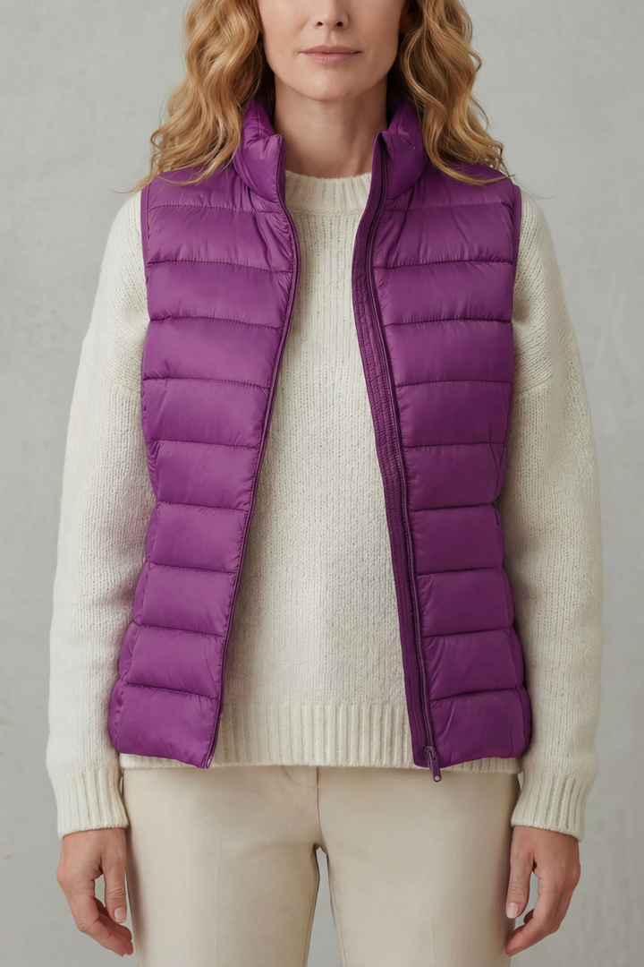 Women's Lightweight Layering Puffer Vest – Marlowe