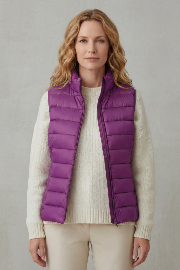 Women's Lightweight Layering Puffer Vest – Marlowe