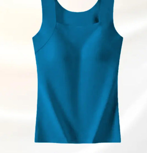 Women's Band-Free Built-In Bra Tank Top