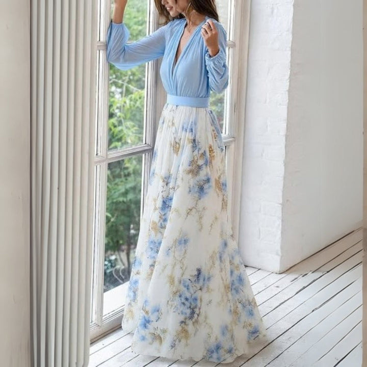 Dolores - Maxi  Dress with Floral Print
