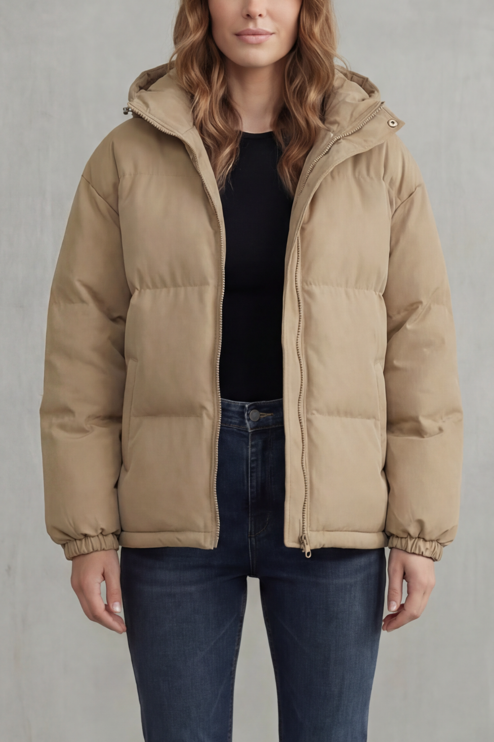 Women's Quilted Hooded Puffer Jacket for Ultimate Warmth – Wren