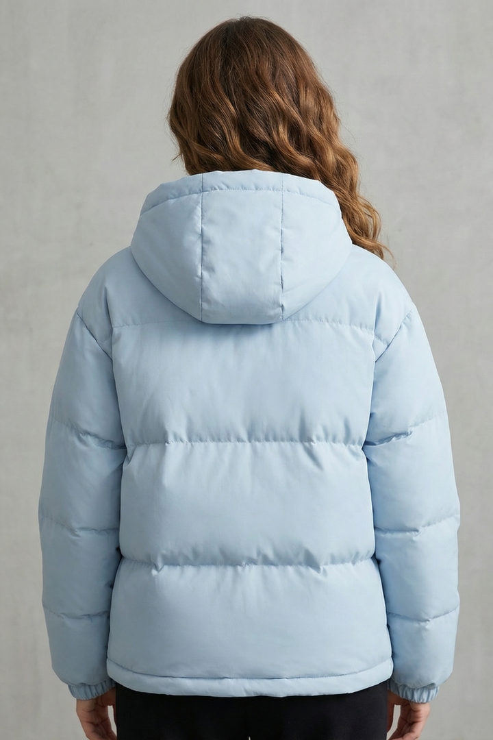 Women's Quilted Hooded Puffer Jacket for Ultimate Warmth – Wren