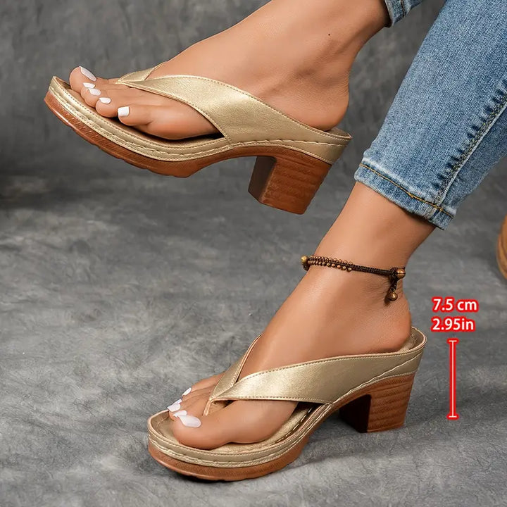Lesia™ - Heeled Sandals