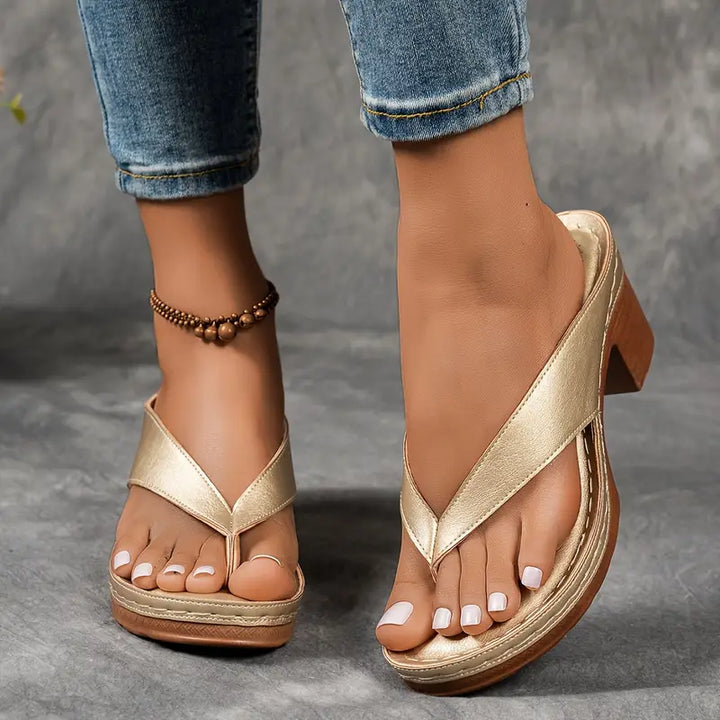 Lesia™ - Heeled Sandals