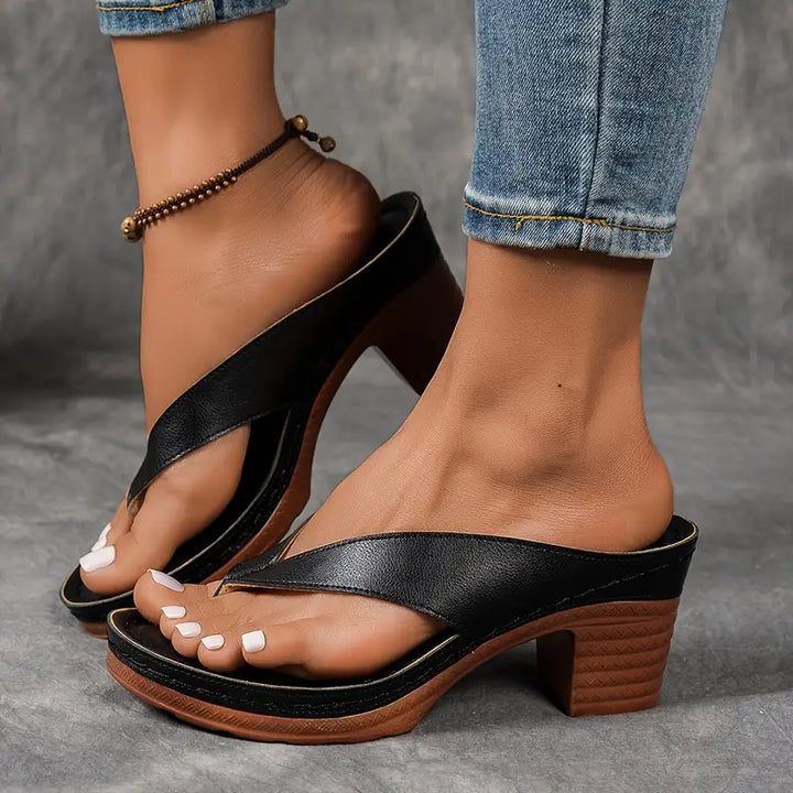 Lesia™ - Heeled Sandals
