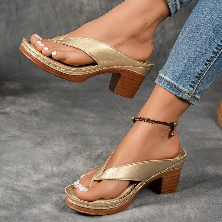 Lesia™ - Heeled Sandals