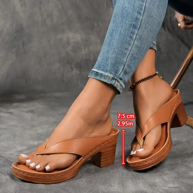 Lesia™ - Heeled Sandals