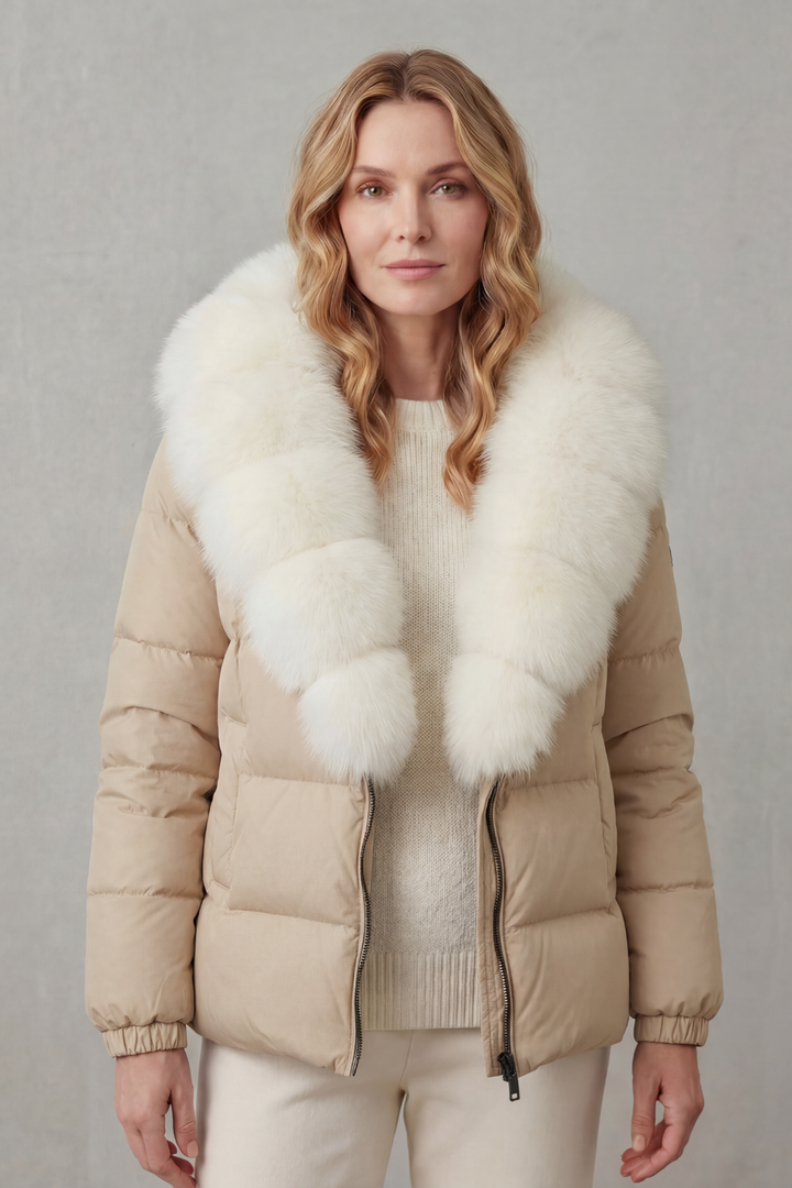Cozy Women's Puffer Jacket for Everyday Comfort – Rosamund