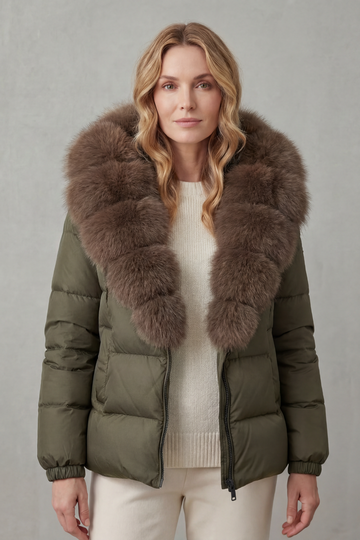 Cozy Women's Puffer Jacket for Everyday Comfort – Rosamund