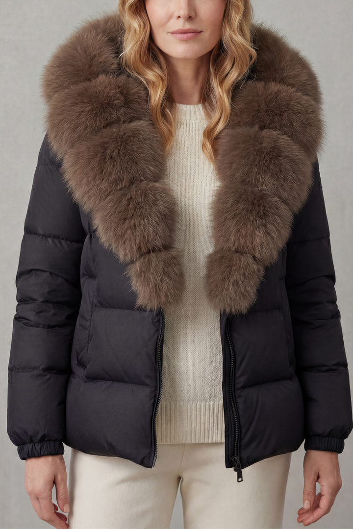 Cozy Women's Puffer Jacket for Everyday Comfort – Rosamund