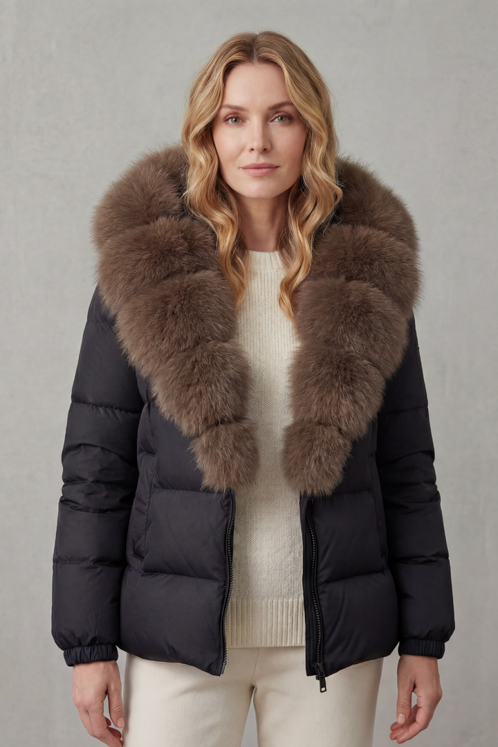 Cozy Women's Puffer Jacket for Everyday Comfort – Rosamund