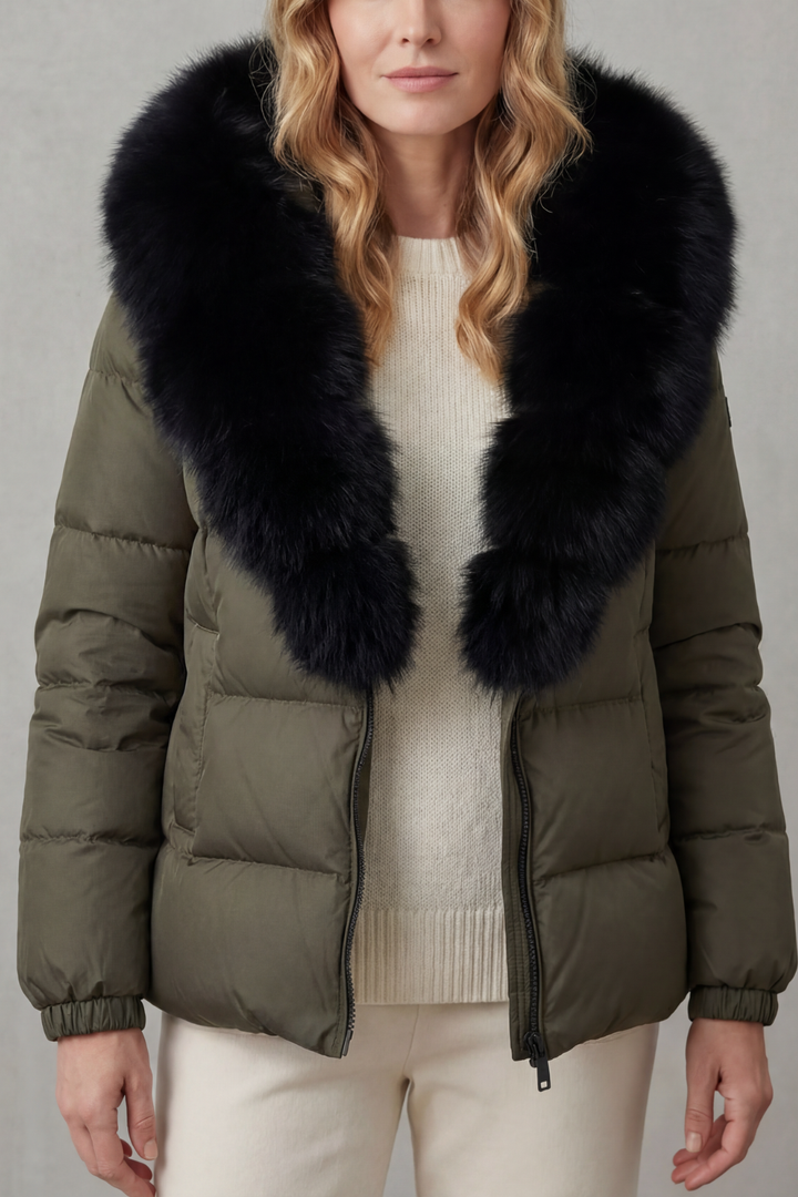 Cozy Women's Puffer Jacket for Everyday Comfort – Rosamund