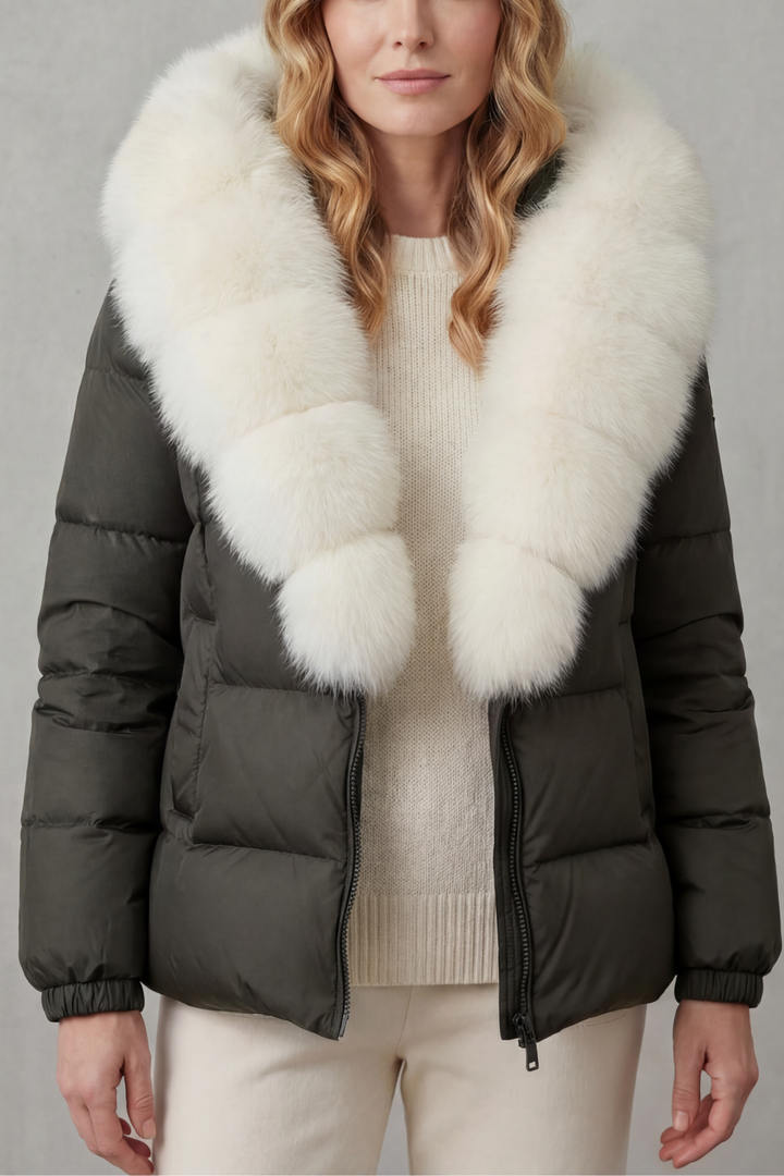 Cozy Women's Puffer Jacket for Everyday Comfort – Rosamund