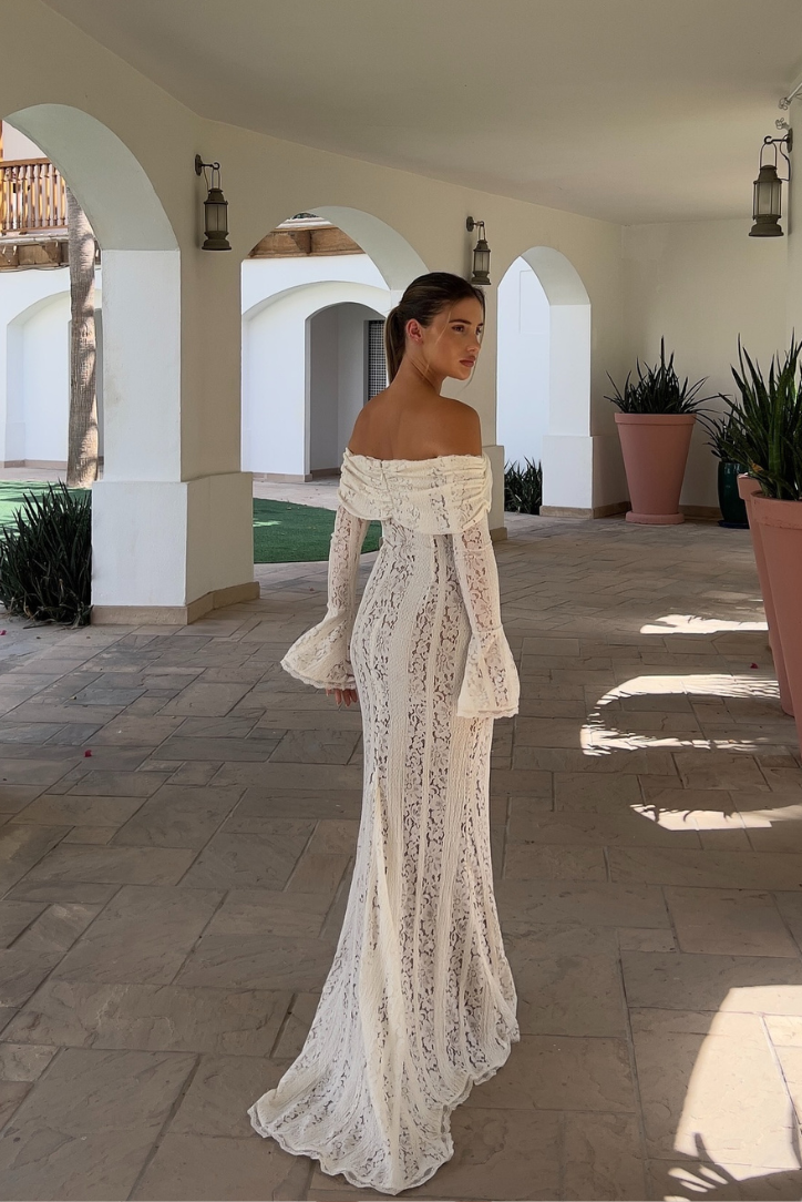 Rosie | Lace Maxi Dress