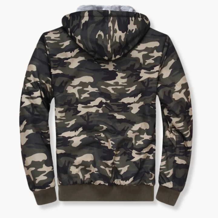 Winter Plush Camo Jacket
