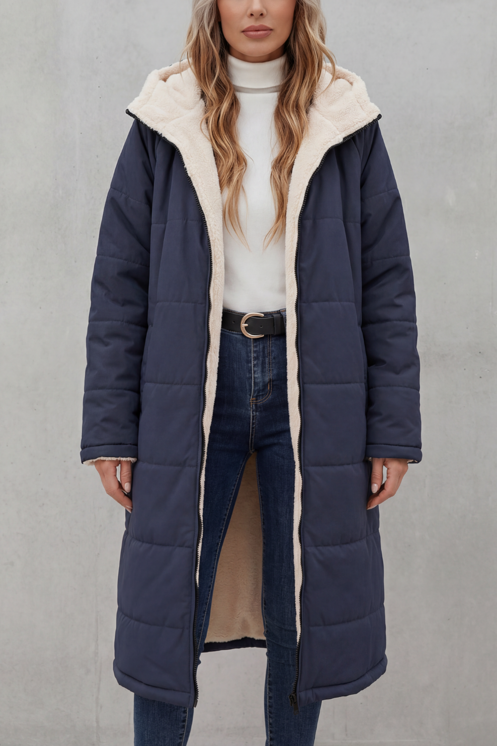 Women's Fleece Coat for Everyday Comfort – Delphine