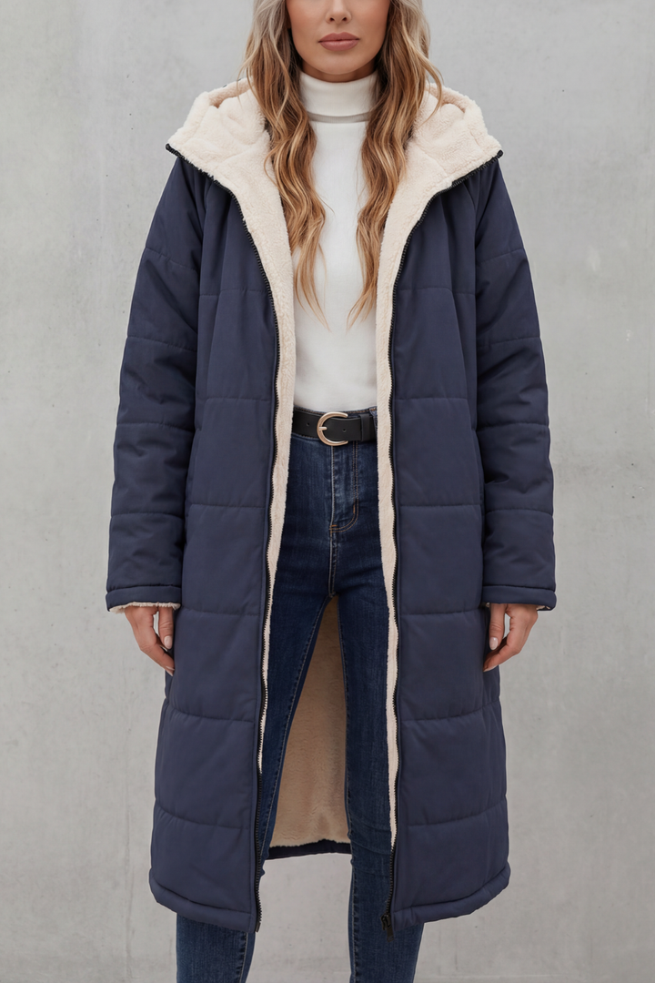 Women's Fleece Coat for Everyday Comfort – Delphine