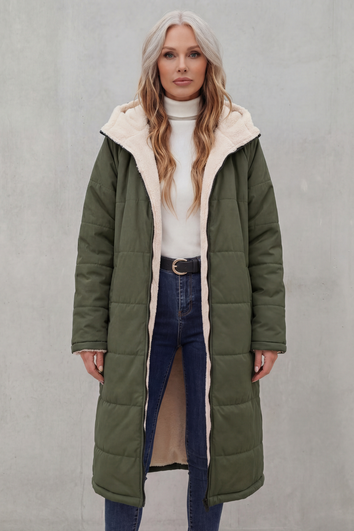 Women's Fleece Coat for Everyday Comfort – Delphine