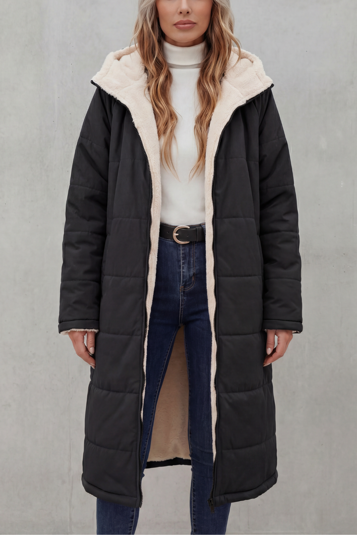 Women's Fleece Coat for Everyday Comfort – Delphine