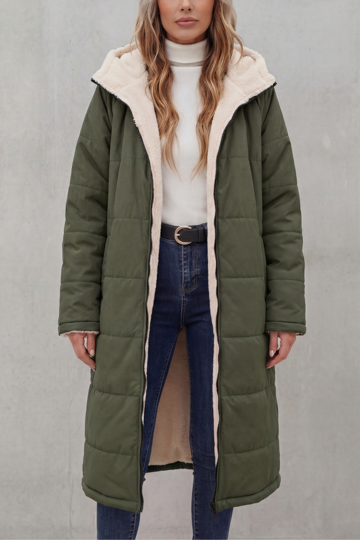 Women's Fleece Coat for Everyday Comfort – Delphine
