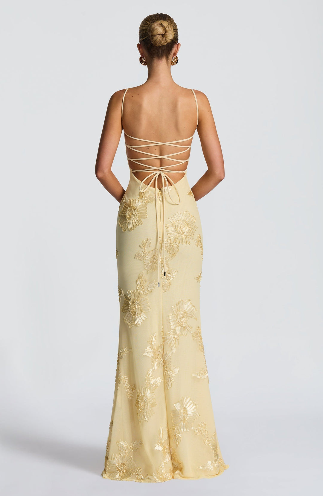 Aveline - Floral Corset Gown