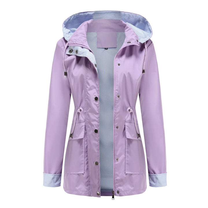 Women's Hooded Waterproof Jacket - Marisenne
