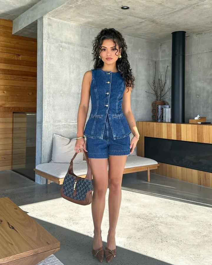 Eden | Denim Set