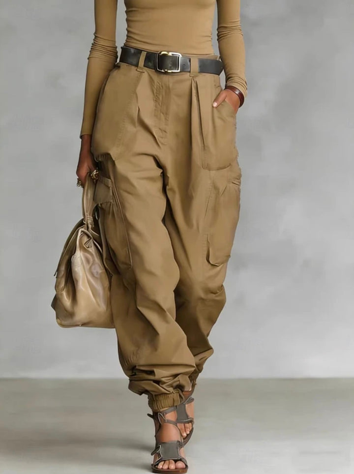 Gracia | Multi-Pocket Cargo Pants