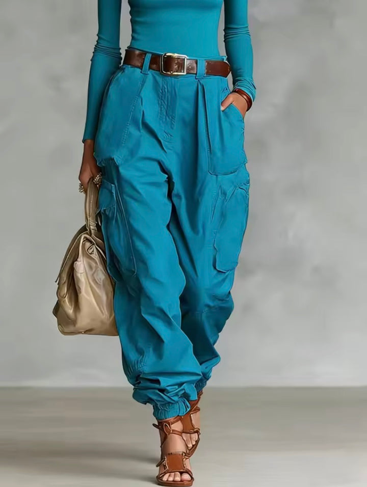 Gracia | Multi-Pocket Cargo Pants
