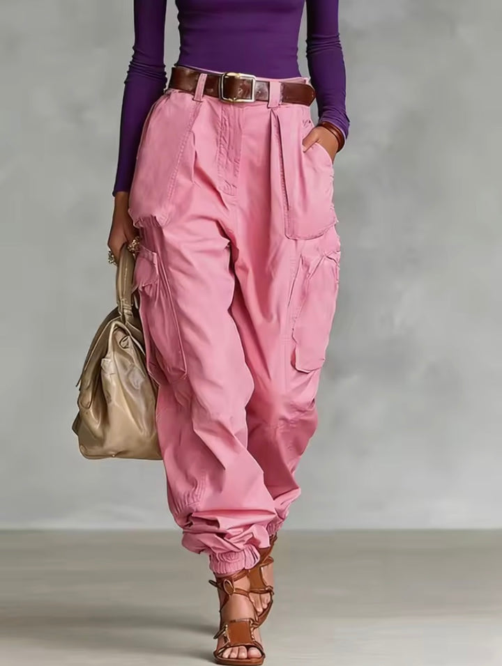 Gracia | Multi-Pocket Cargo Pants