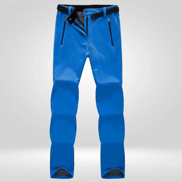 Women's softshell walking trousers Tilly in Blue – front view