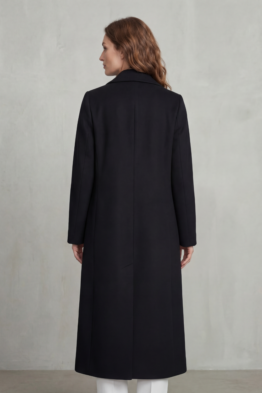 Women's Wool Blend Double-Breasted Coat – Elspeth