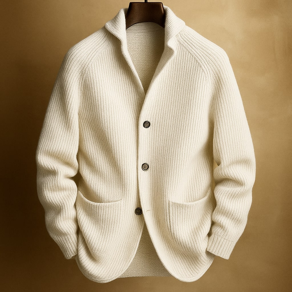 Hugo | Ribbed wool cardigan