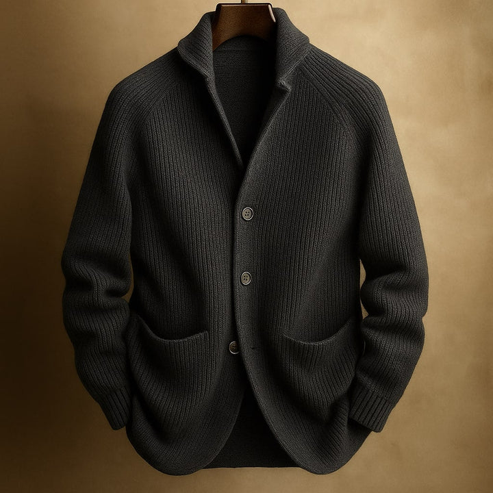 Hugo | Ribbed wool cardigan