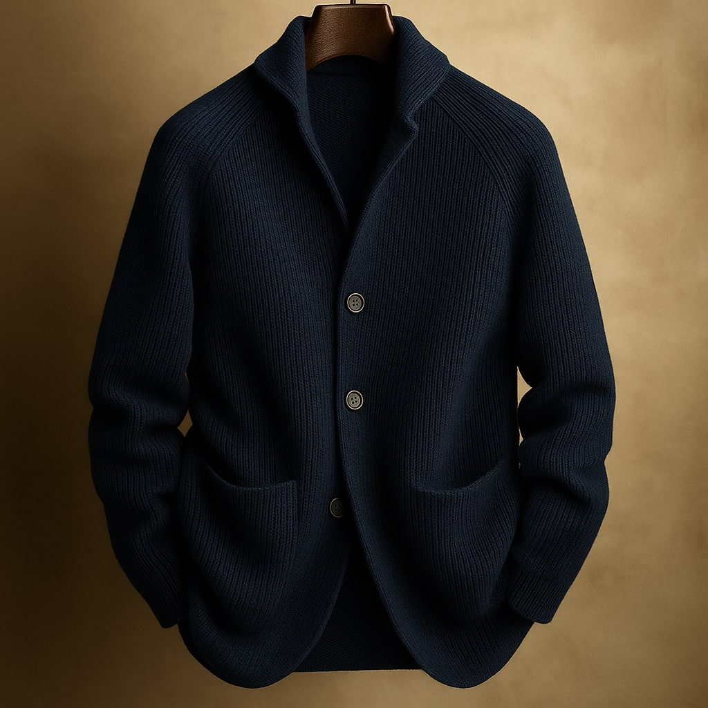 Hugo | Ribbed wool cardigan