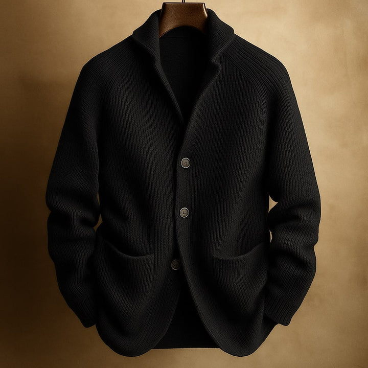 Hugo | Ribbed wool cardigan
