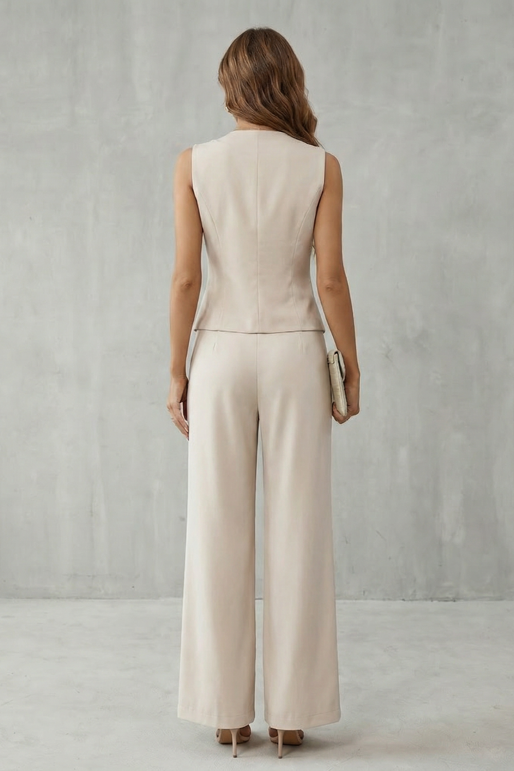 Women's Tailored Waistcoat and Trouser Co-ord Set - Calvienne