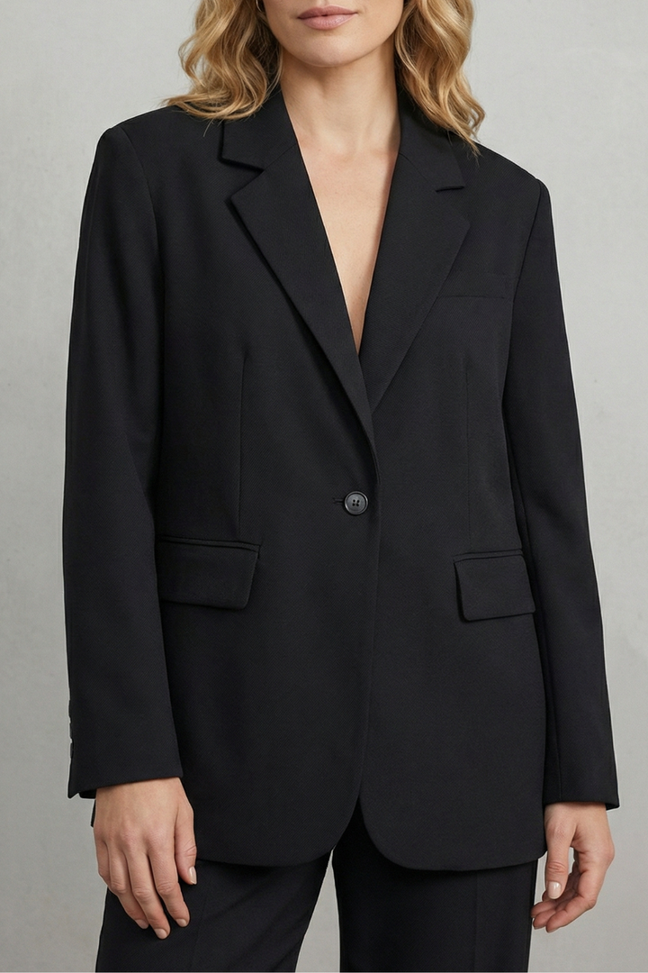 Women's Oversized Tailored Blazer - Verdelle