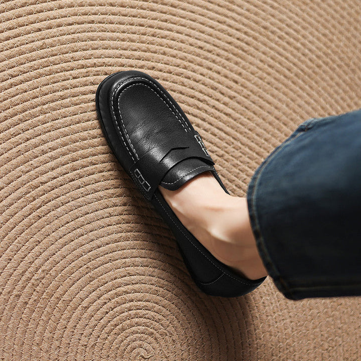 Women's Leather Penny Loafers – Galea