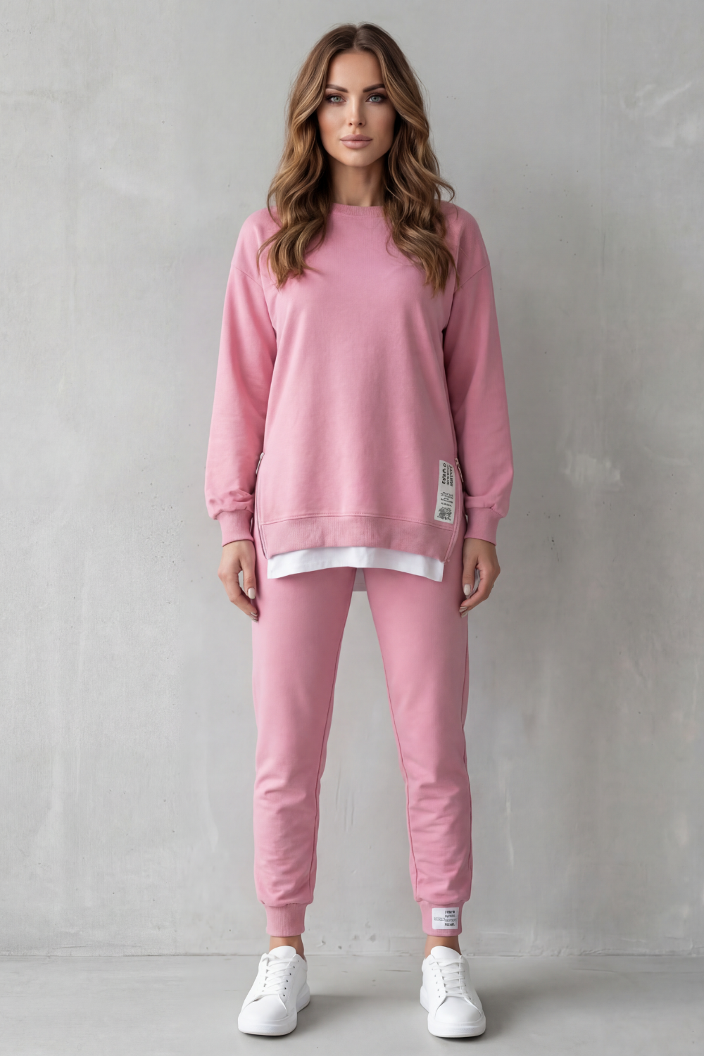 Women's Balloon Sleeve Top and Jogger Co-ord Set - Giselienne