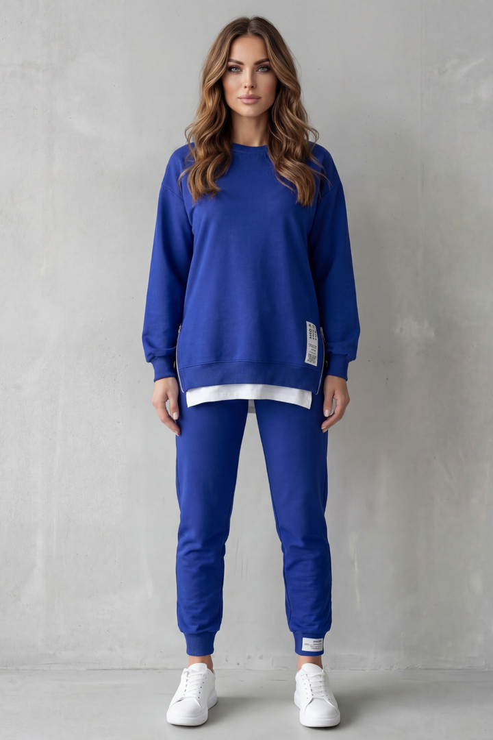 Women's Balloon Sleeve Top and Jogger Co-ord Set - Giselienne